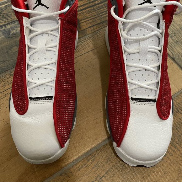 Kids Jordan 13 Retro Gym Red Flint Grey (GS) - Picture 4 of 8